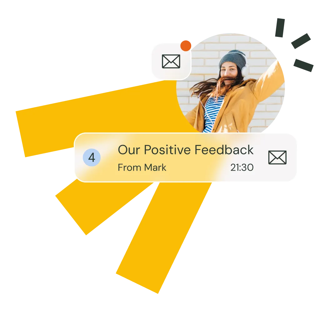 +42% increase in positive engagement